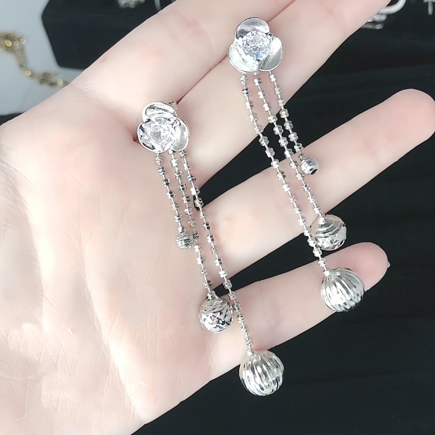 [May Jewels] Bông tai Quả Cầu Lấp Lánh - Khuyên tai Tinh Tú Đêm - Hoa tai dành cho nữ_thumbnail_6