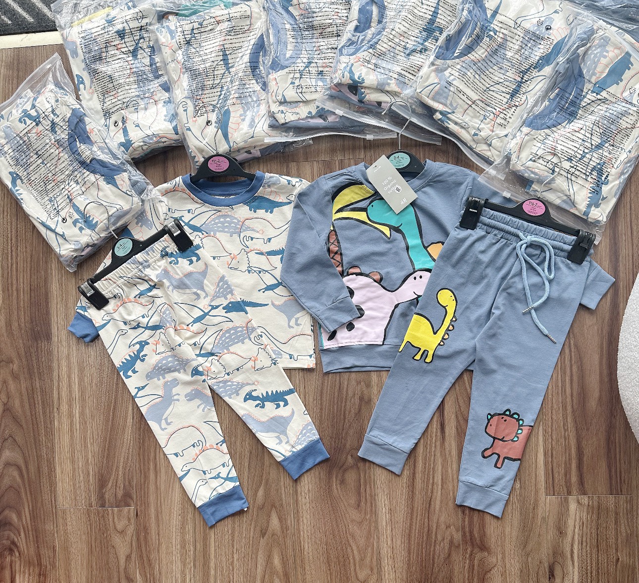 H90 SET 2 BỘ KHỦNG LONG DÀI TAY- A100.37