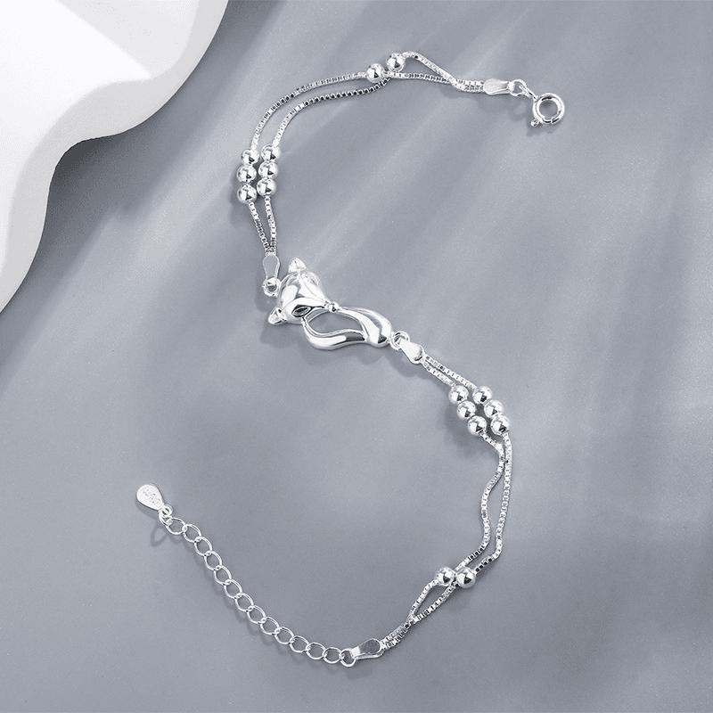 [May jewels] Vòng tay Hồ Ly - Lắc tay Linh Hồ siêu dễ thương thanh lịch Phụ Kiện Vòng tay  con cáo dành cho nữ_thumbnail_6