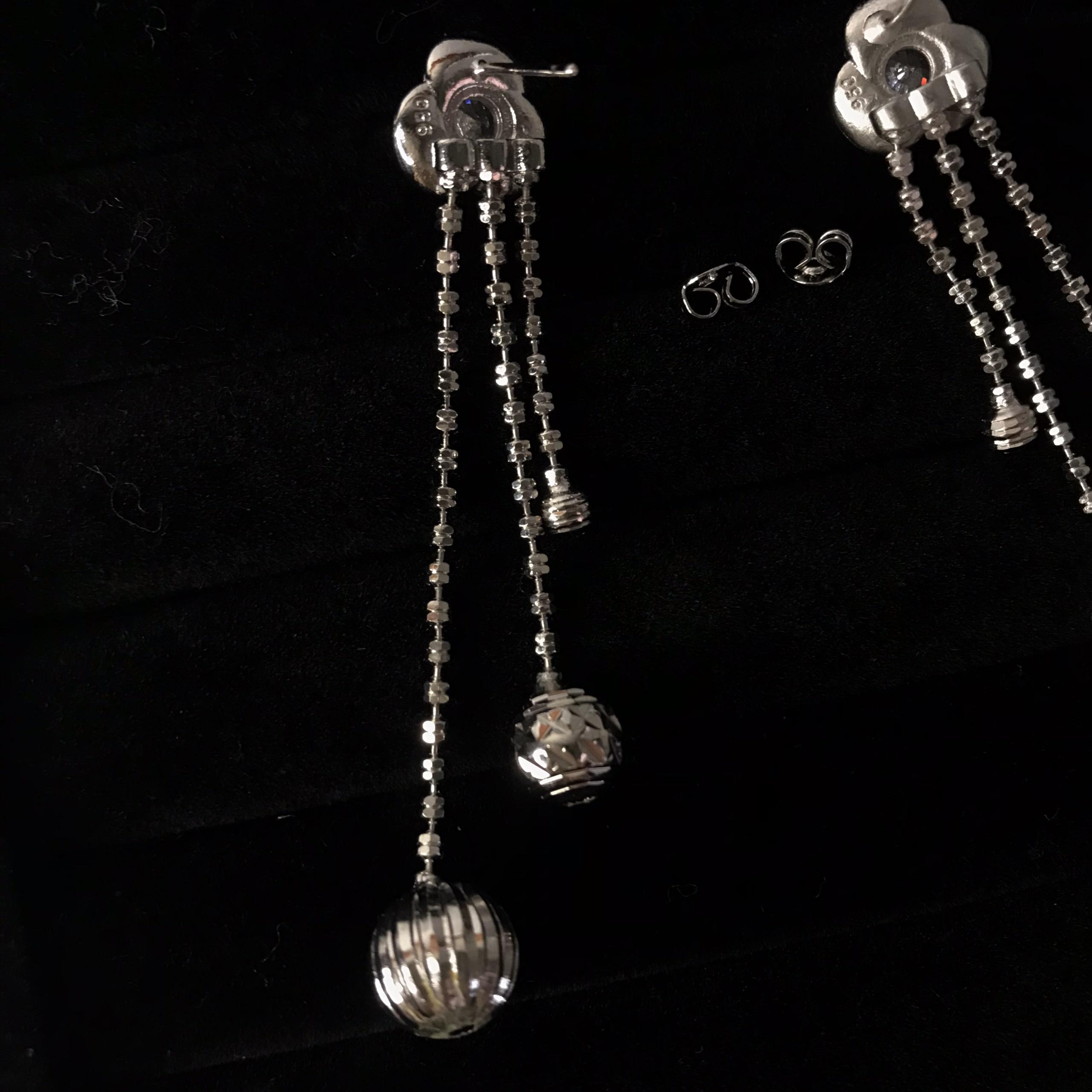 [May Jewels] Bông tai Quả Cầu Lấp Lánh - Khuyên tai Tinh Tú Đêm - Hoa tai dành cho nữ_thumbnail_1