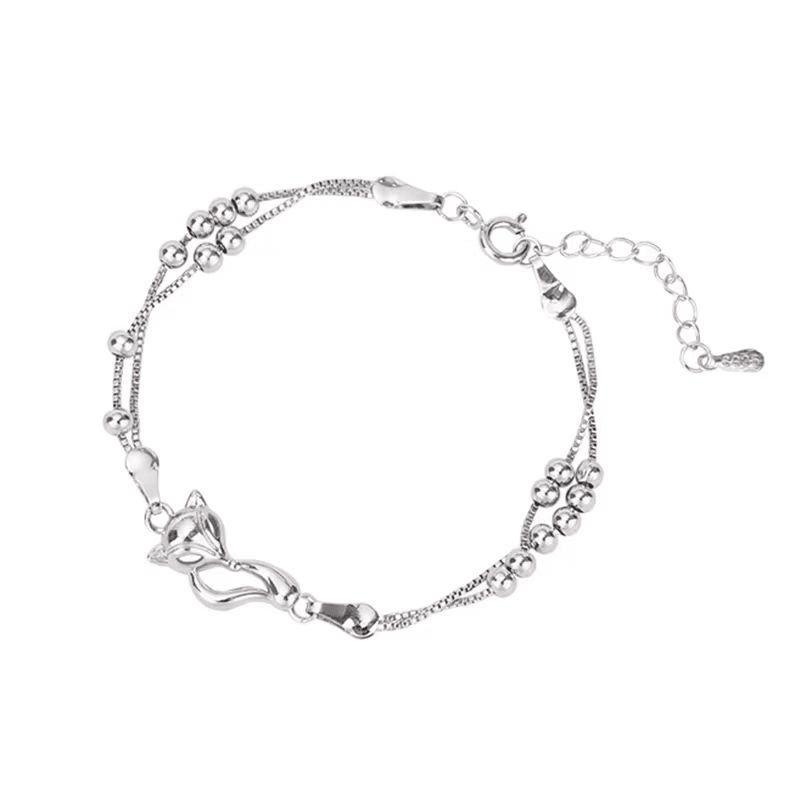 [May jewels] Vòng tay Hồ Ly - Lắc tay Linh Hồ siêu dễ thương thanh lịch Phụ Kiện Vòng tay  con cáo dành cho nữ_thumbnail_2