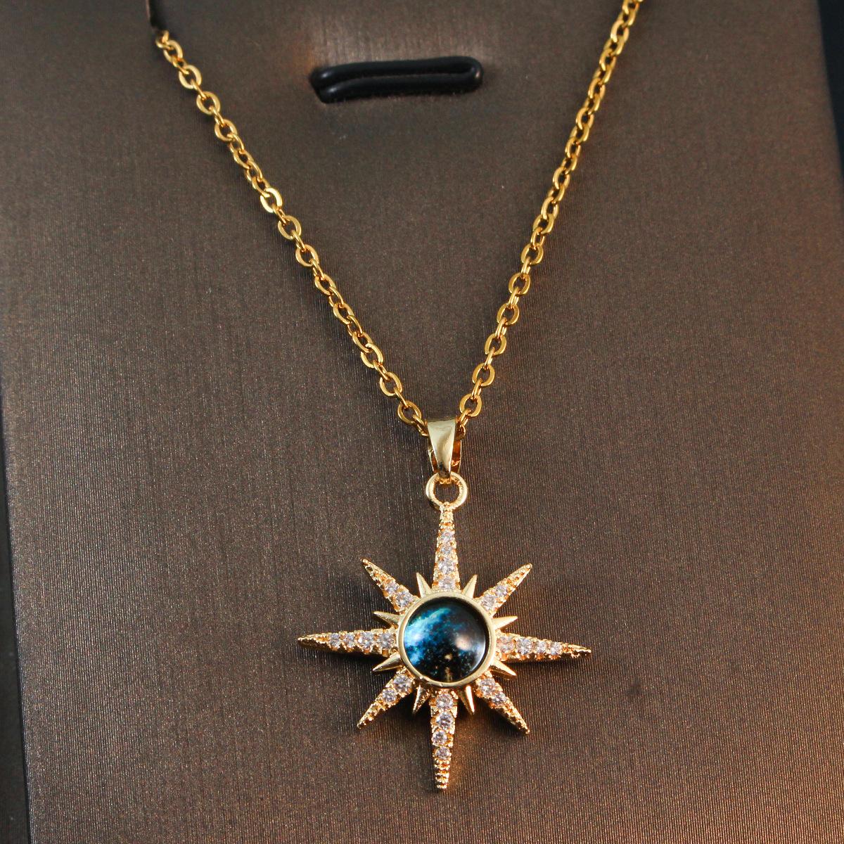 [May Jewels] Dây Chuyền Ánh Dương Vĩnh Cửu Titan KHÔNG Gỉ KHÔNG ĐEN Dành Cho Nữ_thumbnail_7