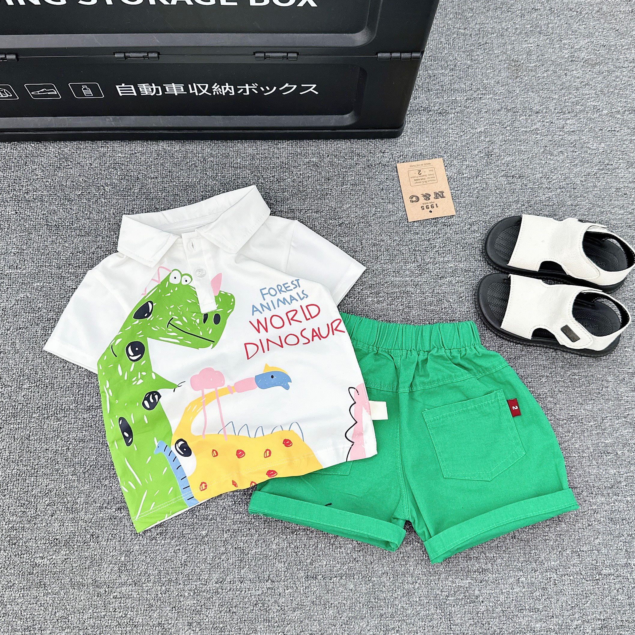 H77 BỘ POLO KHỦNG LONG FOREST- A117.1383