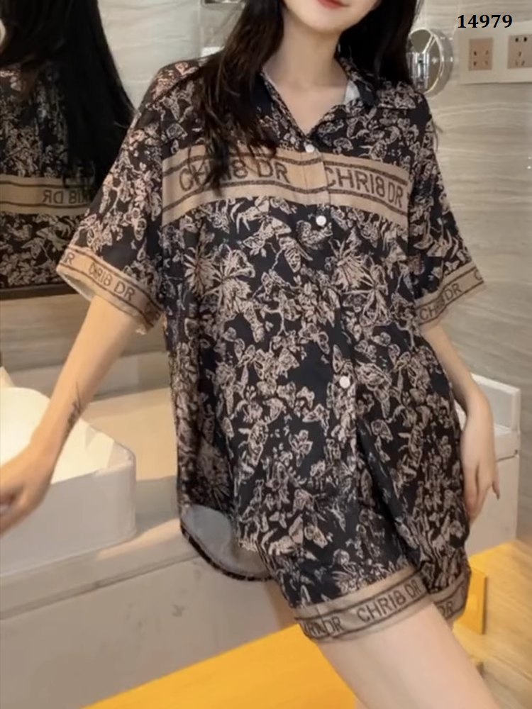 14979-Set bộ mặc nhà  in hoa đen viền chữ (lụa latin)_thumbnail_0