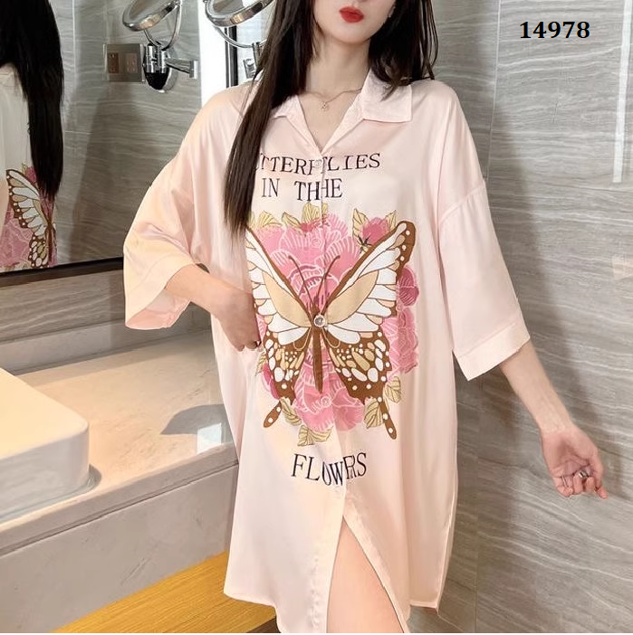 14978-Đầm lụa latin in bướm 3D cách điệu ( lụa latin)_thumbnail_0