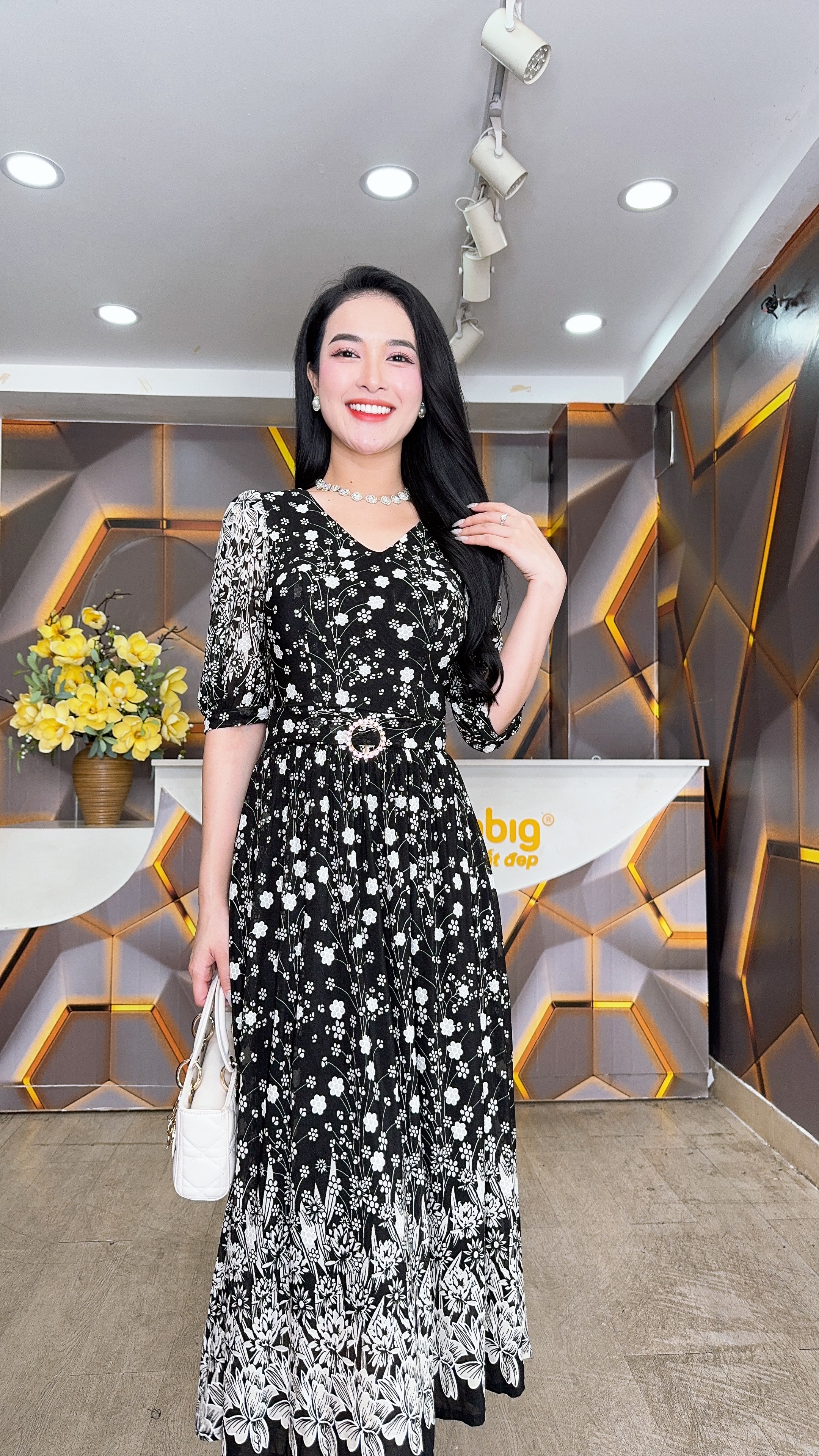 Đầm xòe - Y1782 - Thương hiệu Zonbig_thumbnail_2