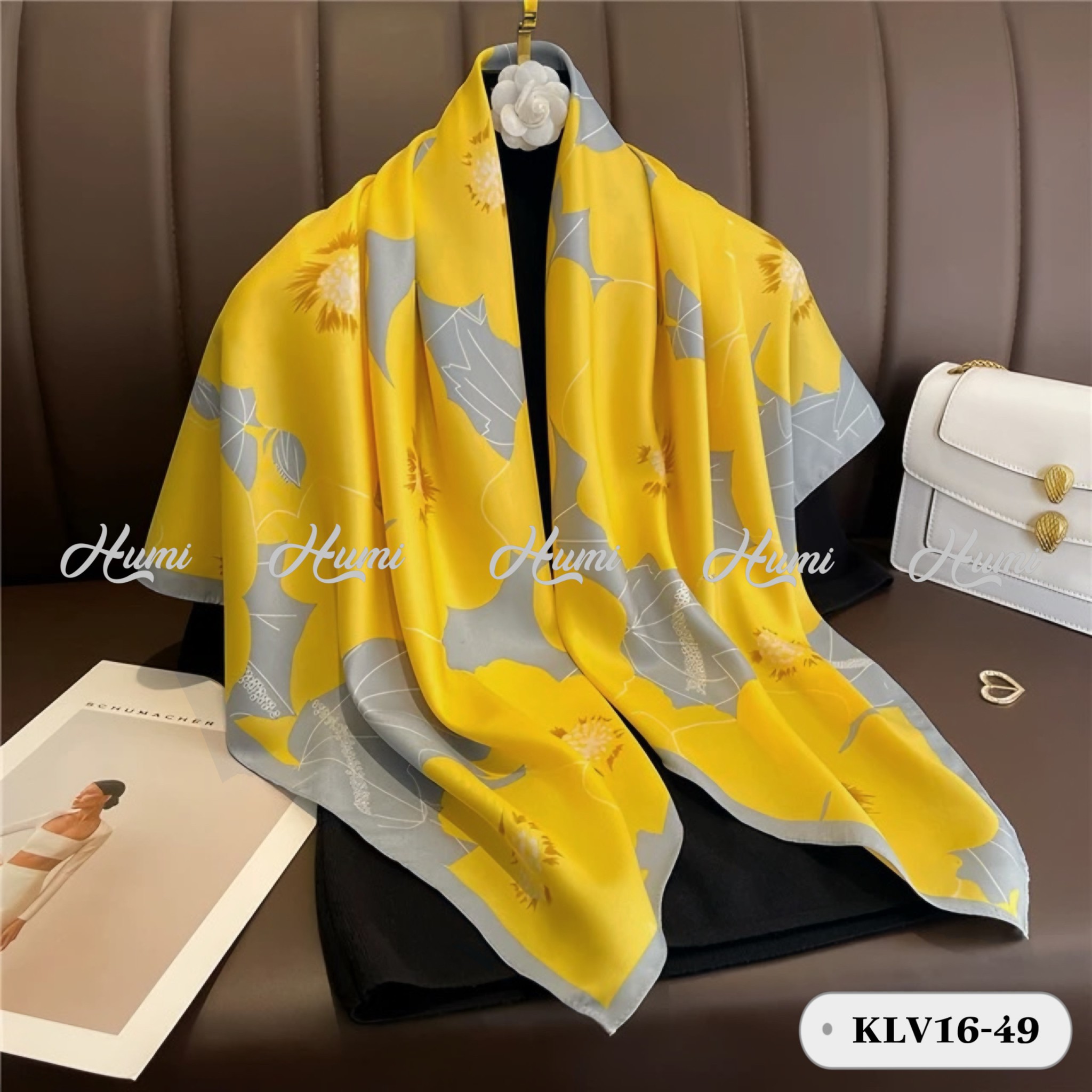 KHĂN LỤA VUÔNG 90x90cm (KLV16-49)