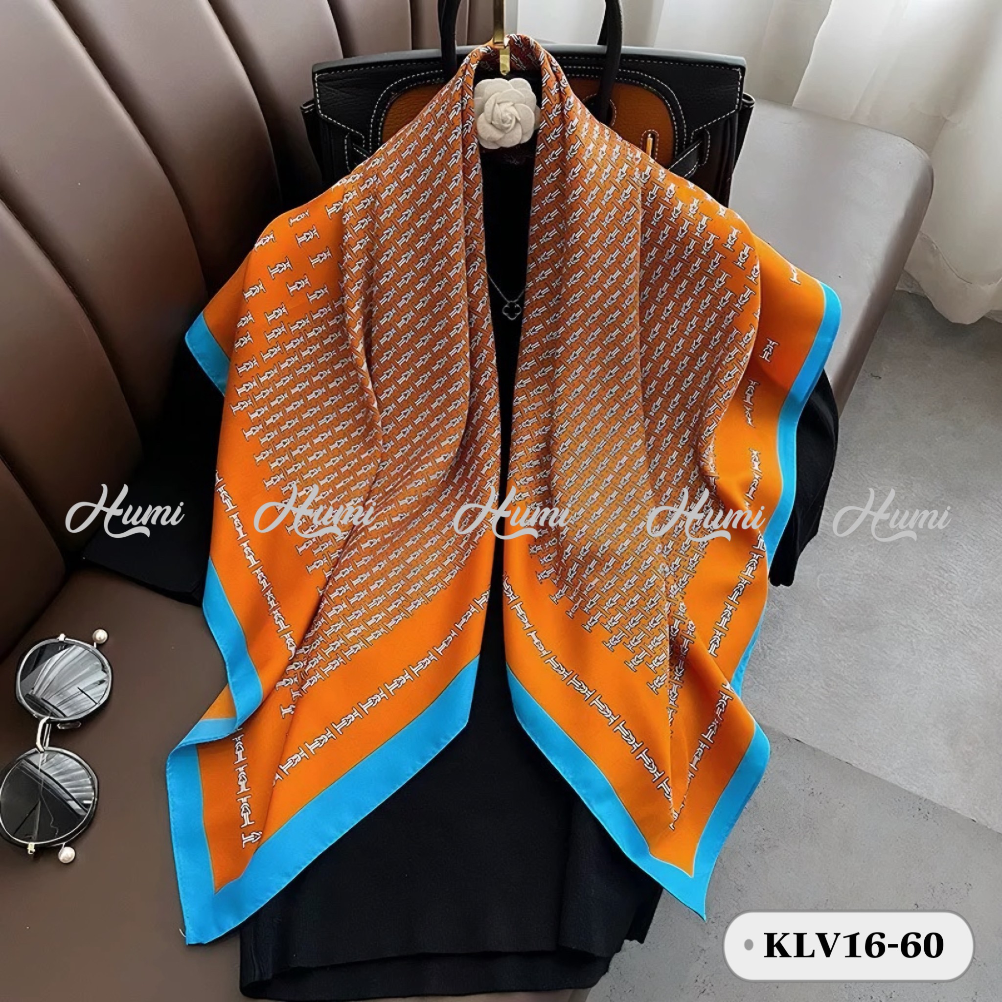 KHĂN LỤA VUÔNG 90X90CM (KLV16-60)