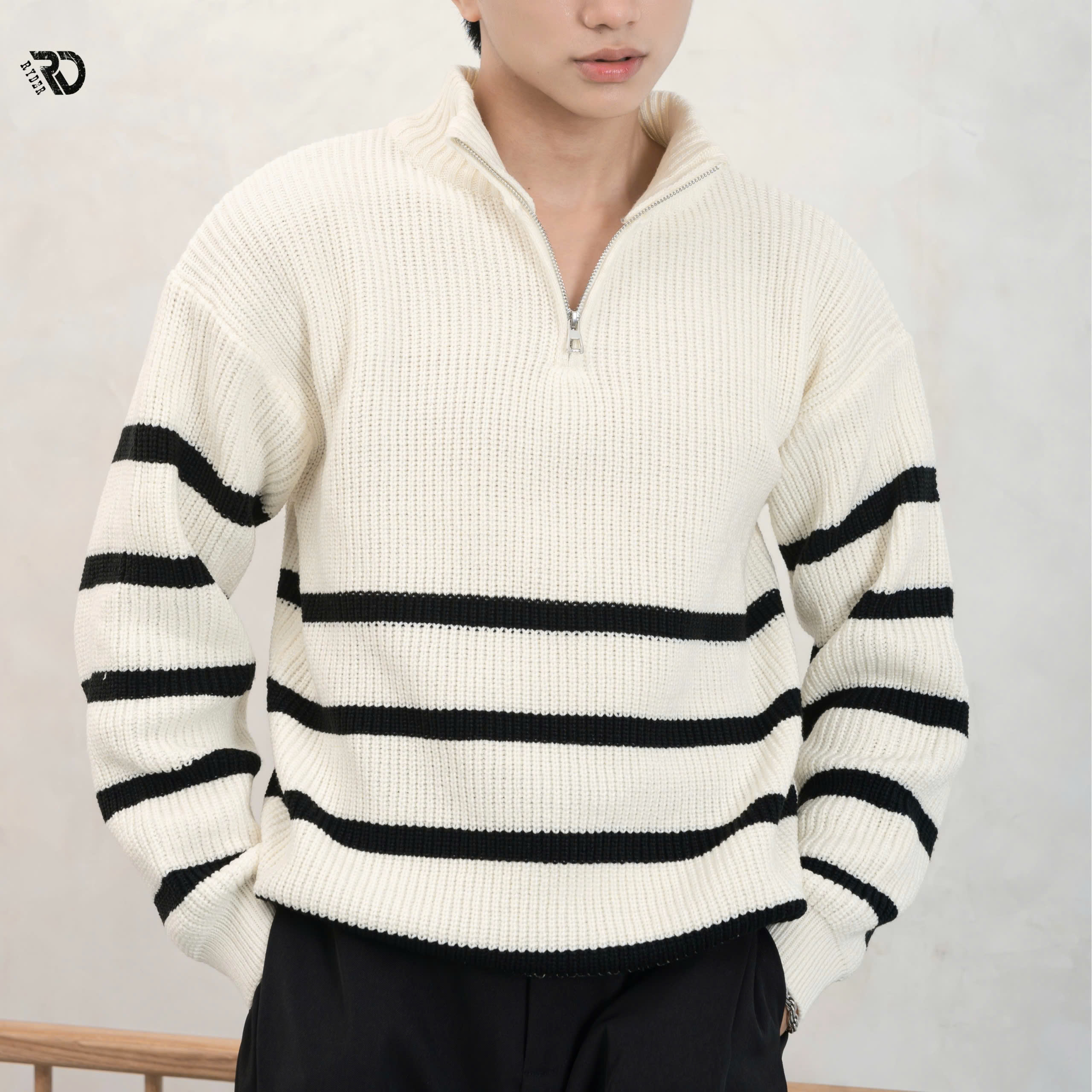 Áo len Diaz Buckle Jumper AL01