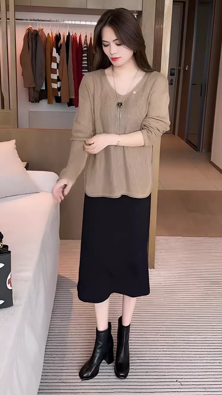 15088-Áo len tay dài vạt lệch cách điệu (len dệt kim)_thumbnail_1