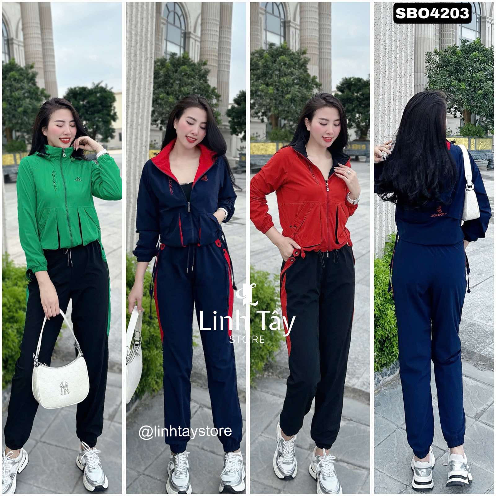 SET THỂ THAO VIỀN ĐỎ