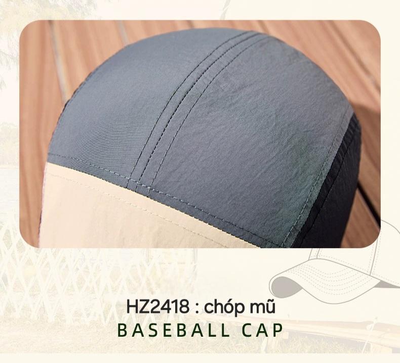 Mũ lưỡi trai dã ngoại, thể thao HZ2418_17