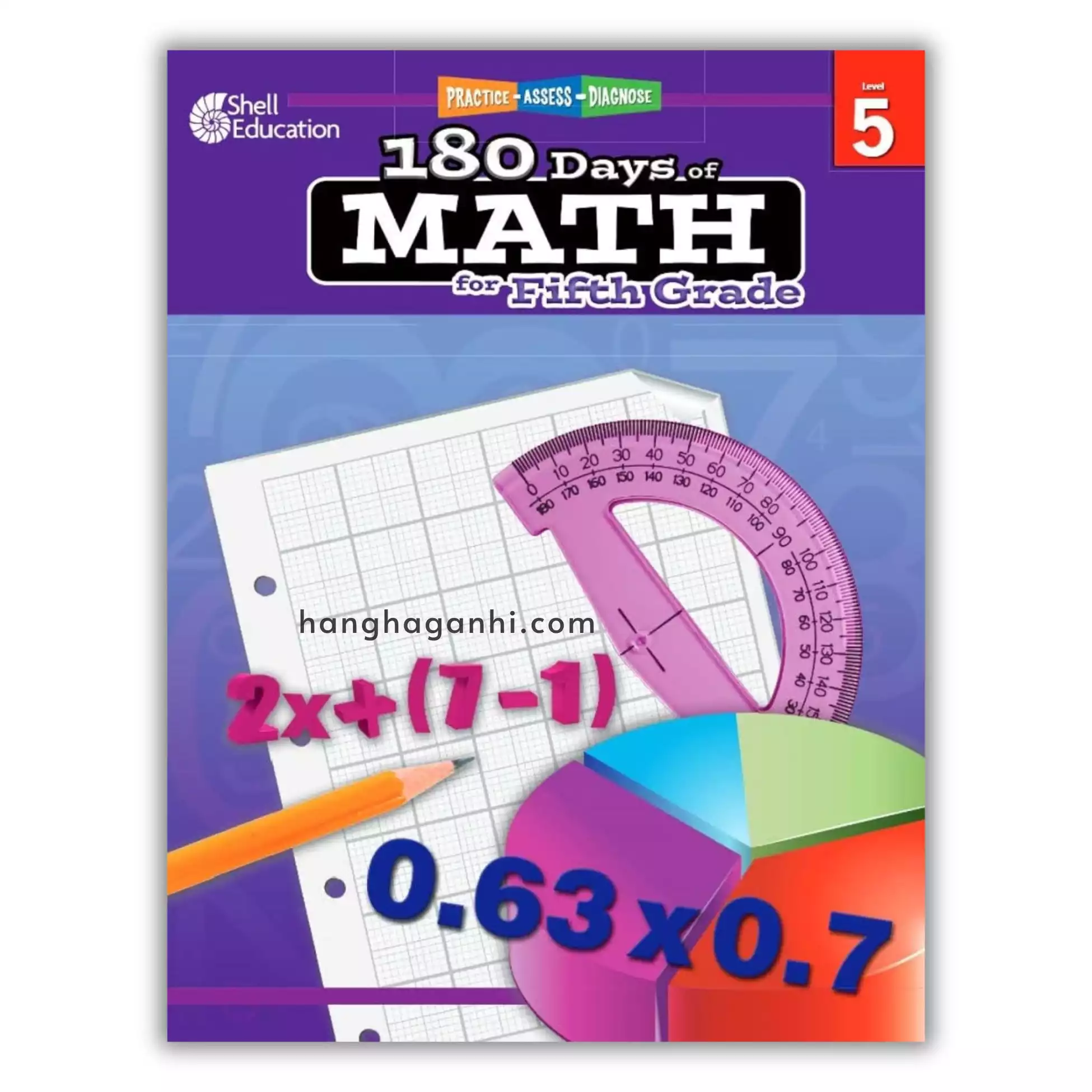 Sách 180 Days Of Math Grade 5 | Sách Đồ Dùng Học Tập - HangHaganhi ...