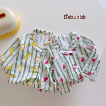SB2168-bộ pijama dài tay cho bé
