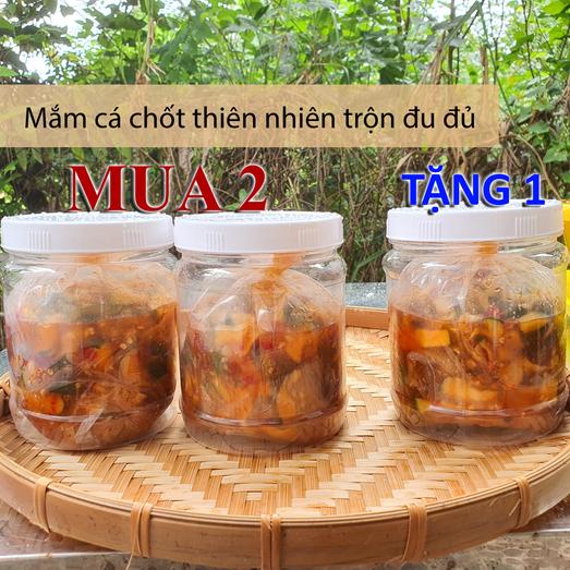 Product image - Combo 3 hủ Mắm cá chốt đu đủ