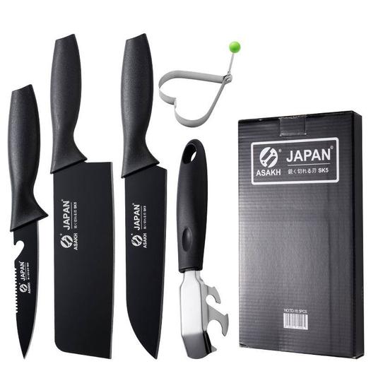 Product image - BỘ DAO THÉP ĐEN NHẬT BẢN