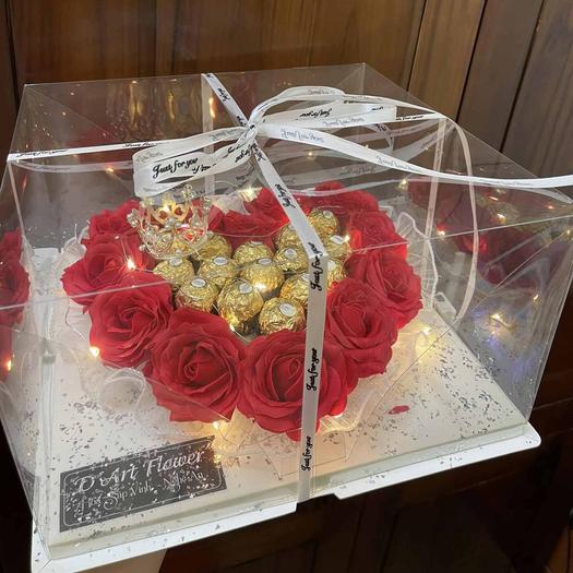 Product image - COMBO SOCOLA - HOA CAO CẤP - TRẮNG