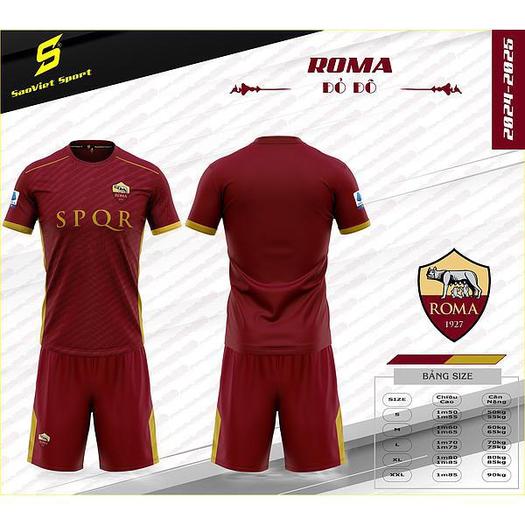 Product image - Bộ Quần Áo Thun Lạnh Clb AS Roma