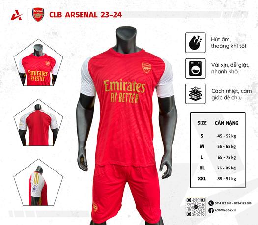 Product image - Bộ Quần Áo Thun Lạnh Clb Arsenal