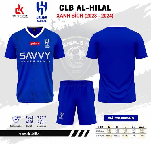 Product image - Bộ Quần Áo Thun Lạnh Clb AL Hilal