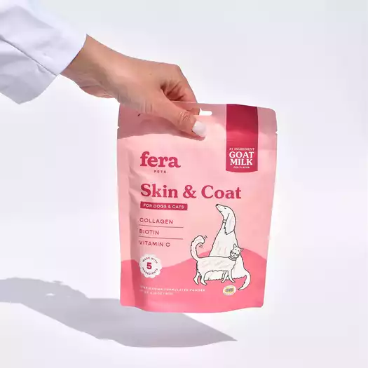 Product image - Skin + Coat Goat Milk Topper – Bột hỗ trợ dinh dưỡng lông+da cho Chó & Mèo