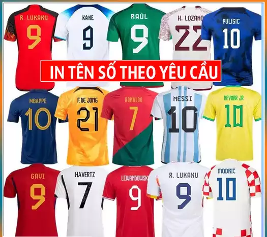 Product image - In số và tên lên áo theo yêu cầu