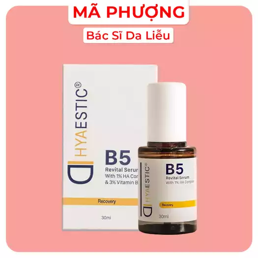 Product image - MN Kem dưỡng da, chống nhăn, giúp da mịn màng Hyaestic B5 Revital Serum with 1% HA Complex 30ml (SERUM B5+HA HYAESTIC)