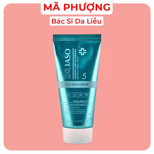 Product image - Dr.IASO CICA MACA CREAM 50ML (KEM DƯỠNG DR IASO)
