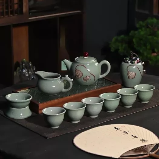 Product image - Bộ Ấm Men Ngọc