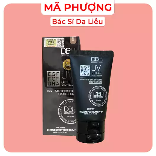 Product image - KEM CHỐNG NẮNG DBH SPF47 PA+++ (KCN BDH)