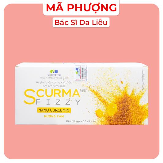 Product image - Scurma Fizzy New ( 8 tuýp* 10 viên) ( HỘP 8 ỐNG)