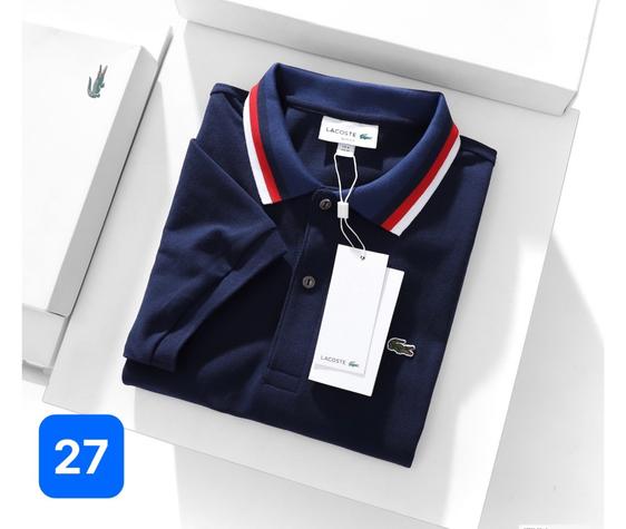Product image - áo polo cá sấu cotton  27