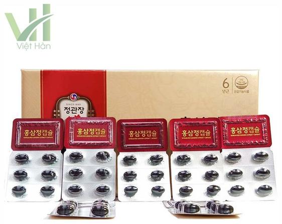 Product image - TPBVSK Korean Red Ginseng Extract Capsule, dạng viên
