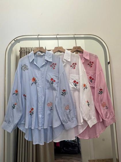 Product image - Áo sm thêu hoa hồng (tx)