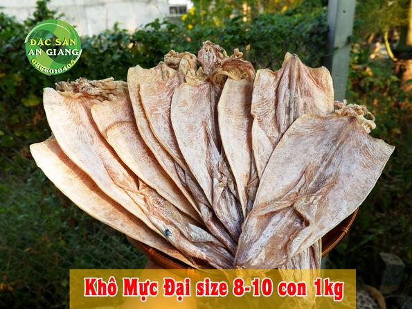 Product image - Khô Mực Đại size 10-12 con ký