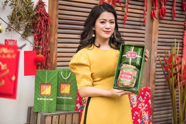 Product image - SET QUÀ 1 BÁNH CHƯNG NGAN + 1 GIÒ NGAN