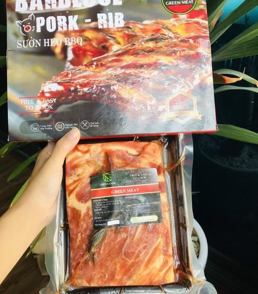Product image - Sườn heo Nga ướp BBQ
