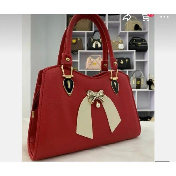 Product image - Túi Xách Nơ (Đỏ)