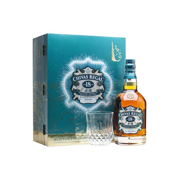 Product image - Rượu Chivas 18 Y.O Mizunara Cask Finish 40% - Chai 700ml