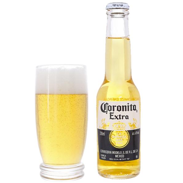 Product image - Bia Corona Extra 4,5% - Chai 250ml - Thùng 24 Chai