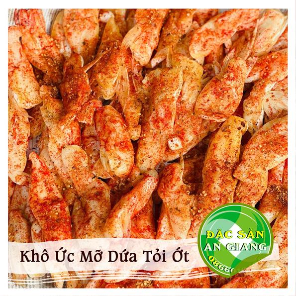 Product image - Khô Ức Mỡ Dứa Tỏi Ớt
