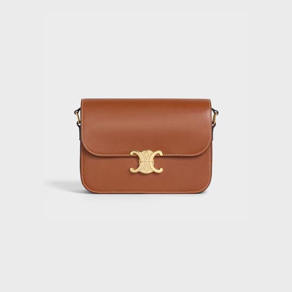 Product image - CELINE Triomphe BROWN