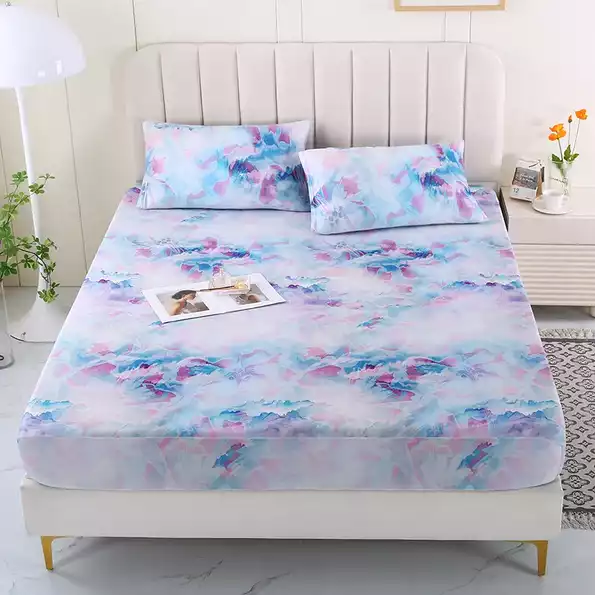 Product image - No Gusot No Lukot Designed#6 Bedsheet Designed Color Korean Style