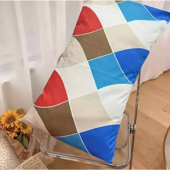 Product image - 3pcs PILLOWCASE Designed Color Aesthetic Rainbow Pillow Nordic Pillow Cases