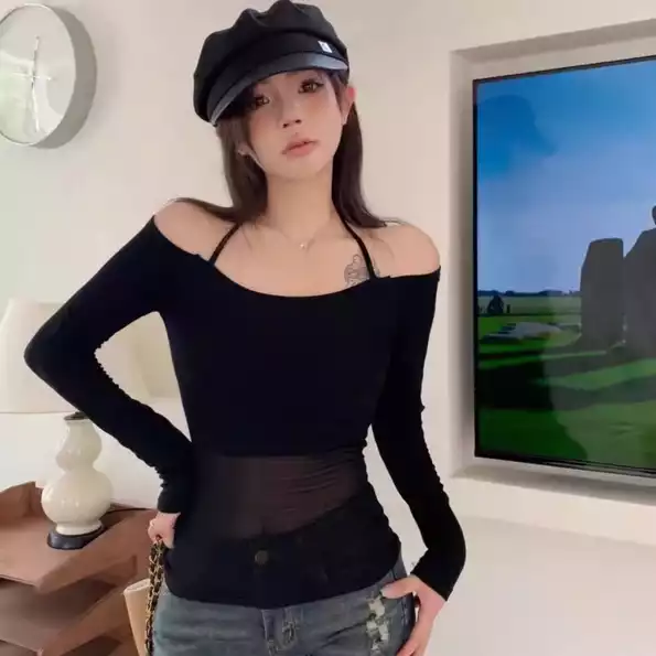 Product image - ເສື້ອປາດໄຫຼ່ຍາວຄ້ອງຄໍ