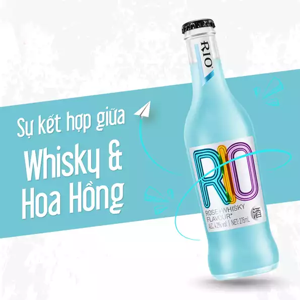 Product image - Rượu Cocktail Pha Sẵn Rio Đủ Vị - Chai 275ml