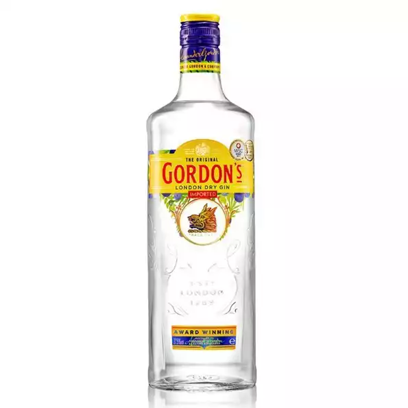 Product image - Rượu Gin Gordon 37.5% - Chai 700ml