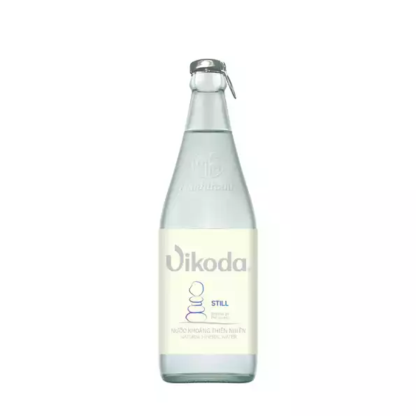 Product image - Nước Khoáng Kiềm Thiên Nhiên Vikoda pH8.5 - Chai thủy tinh 430ml