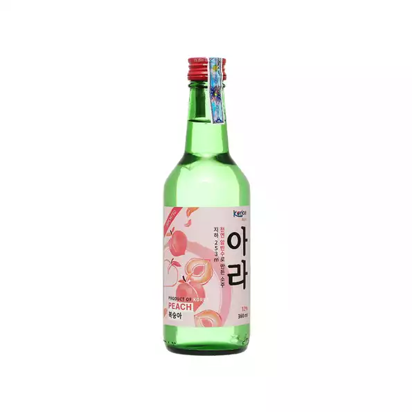 Product image - Rượu Soju Korice Đủ Vị 12% - Chai 360ml