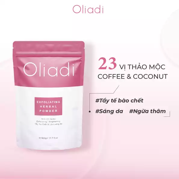 Product image - Bột Tẩy Da Chết Sáng Da Thảo Mộc Cafe 500G